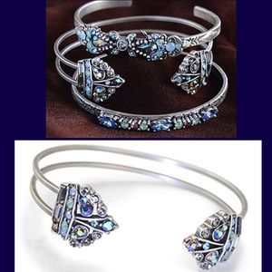 Crown Jewels Heirloom Open Cuff Bracelet,Boutique